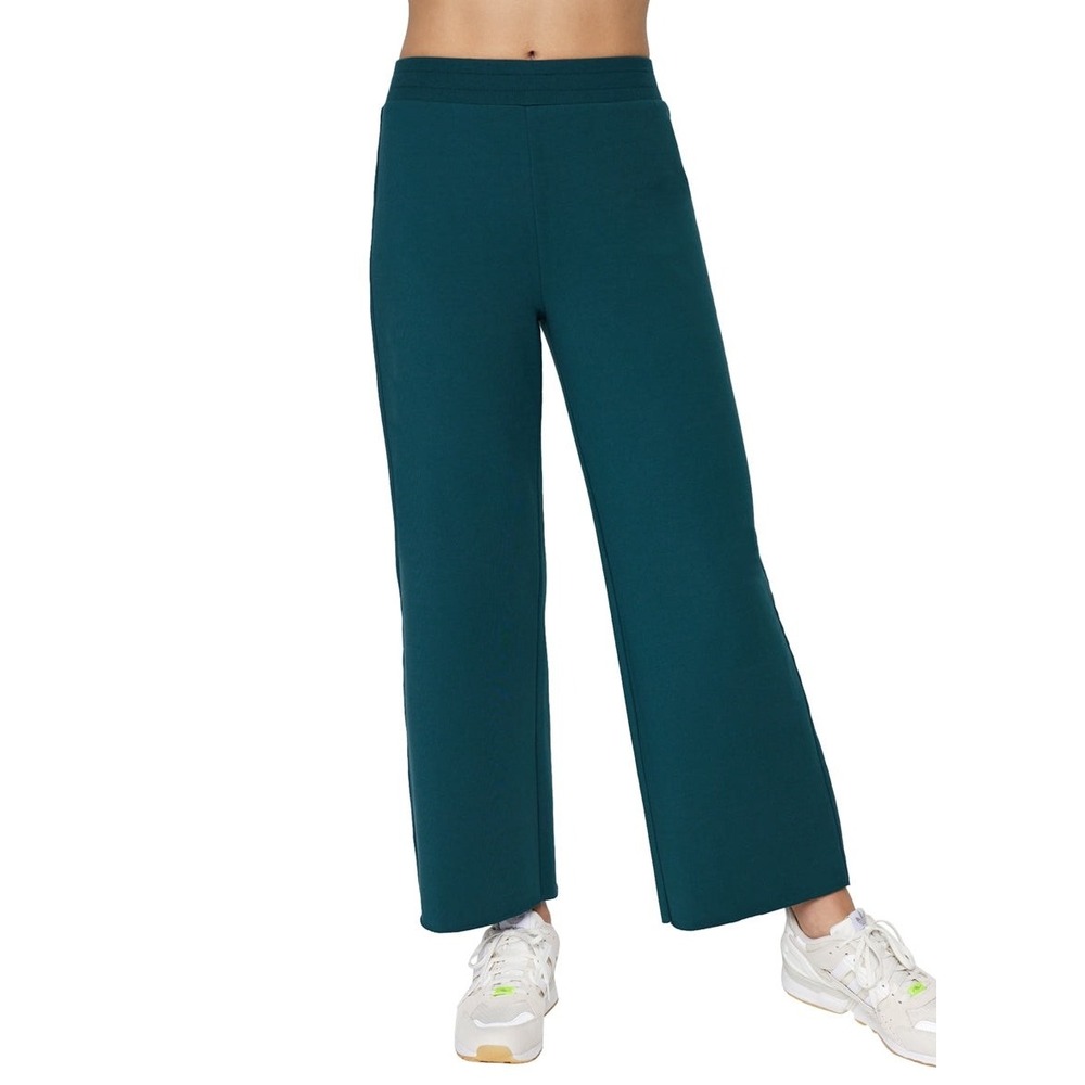 NEW Spiritual Gangster High Waist Wide Leg Sweatpants Womens Large Foliage Green - Picture 3 of 15